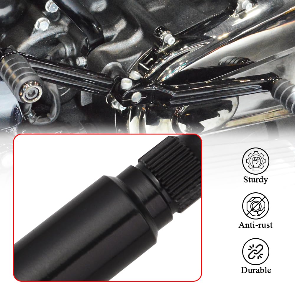 Amazon.com: WOWTK Inner Steel Shifter Lever Shaft fits for Harley